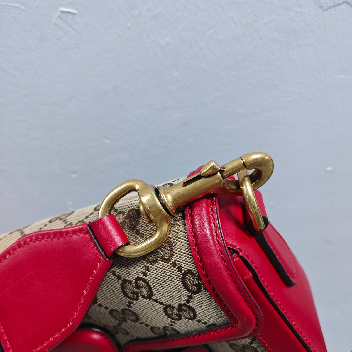 Pre-owned Gucci Lady Web Canvas Shoulder Bag