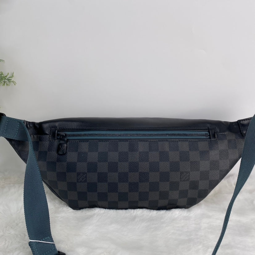 Pre-owned Louis Vuitton Damier Graphite Coated Canvas Belt Bag-HZ