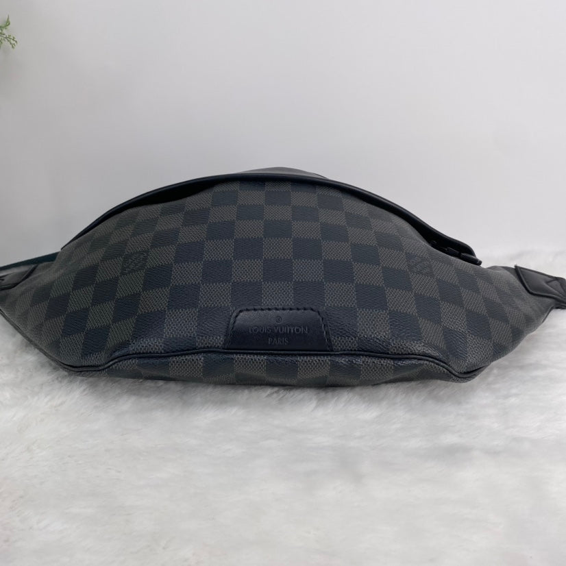 Pre-owned Louis Vuitton Damier Graphite Coated Canvas Belt Bag-HZ