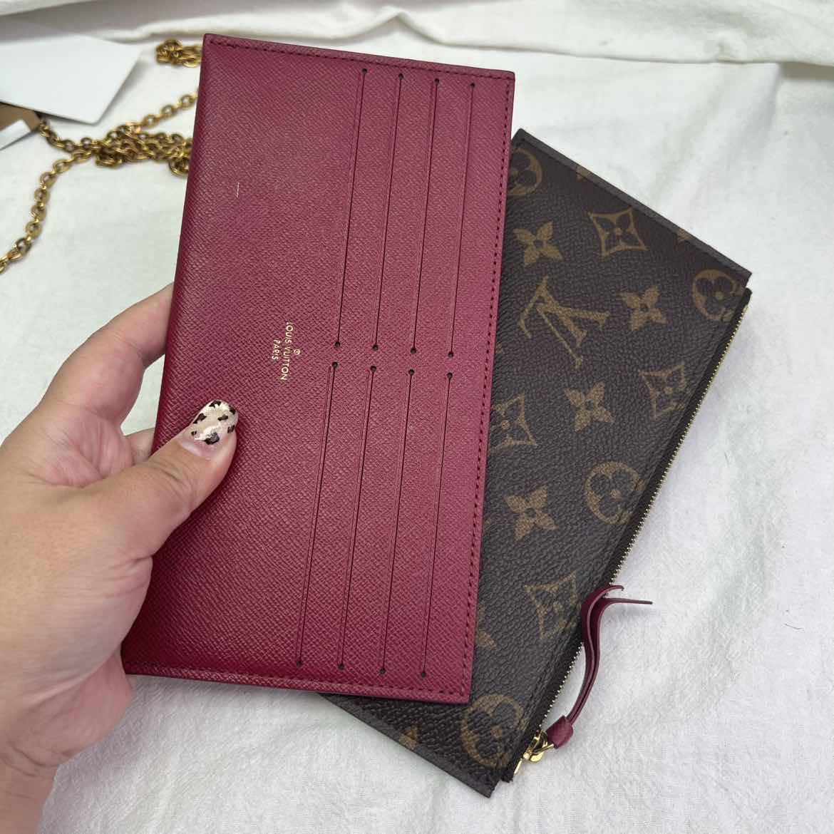 Pre-owned Louis Vuitton Felicie Shoulder Bag