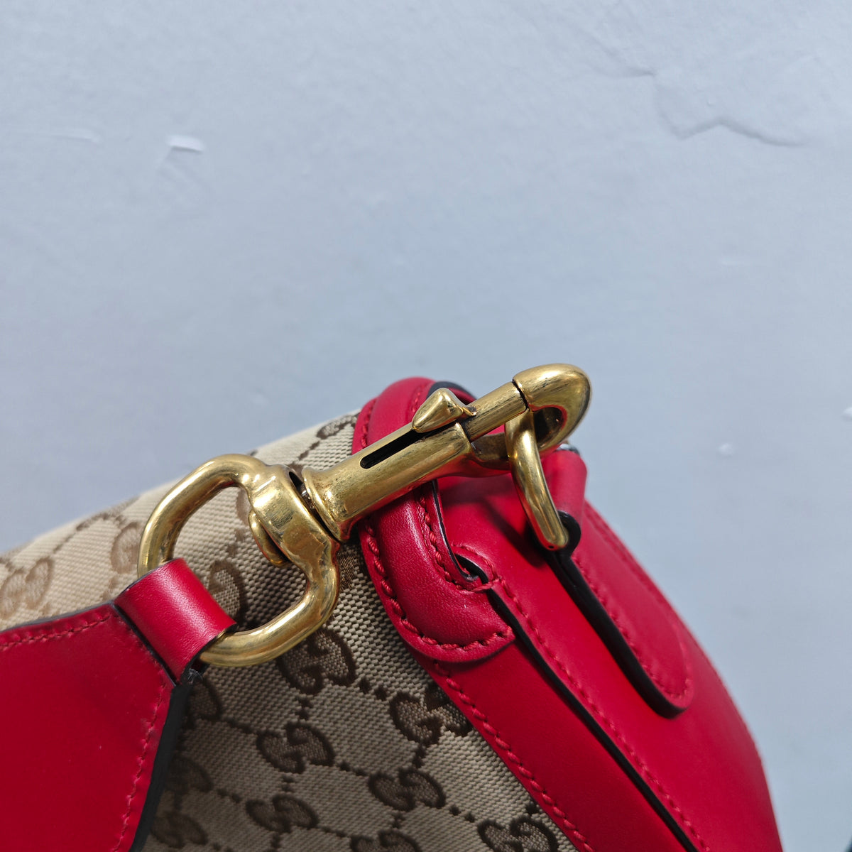 Pre-owned Gucci Lady Web Canvas Shoulder Bag