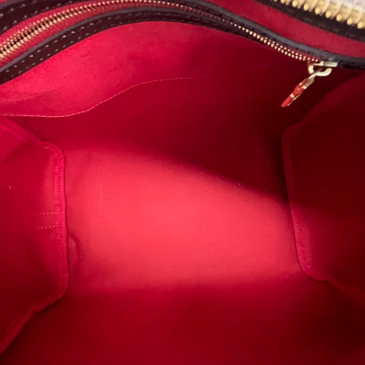 Louis Vuitton Speedy 30 Damier Ebene Coated Canvas Shoulder Bag T10369849