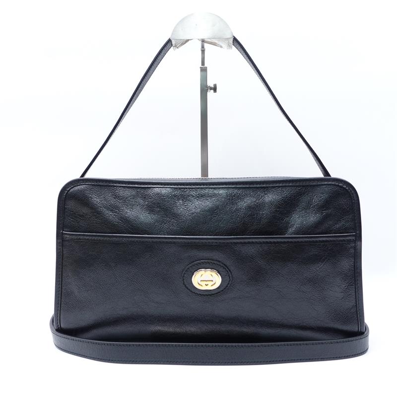 【DEAL】Gucci Morpheus Black Calfskin Shoulder Bag