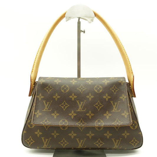 【Deal】Pre-owned Louis Vuitton Looping Mini Monogram Coated Canvas Shoulder Bag-HZ
